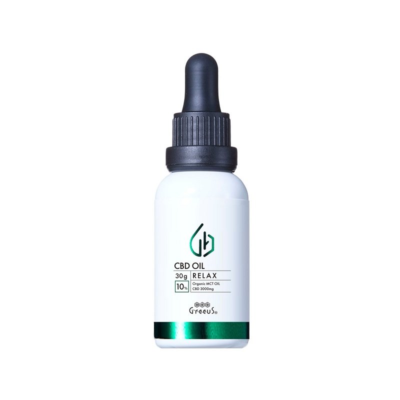 Greeus グリース CBDオイル RELAX 3000mg 30ml 10%