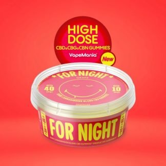 VapeMania オリジナルCBD グミNight 30粒／CBN40mg + CBD10mg（グレープ味）